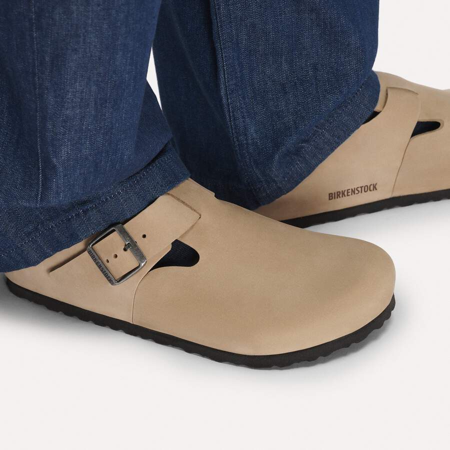 London Natural Leather Oiled - Tobacco Brown