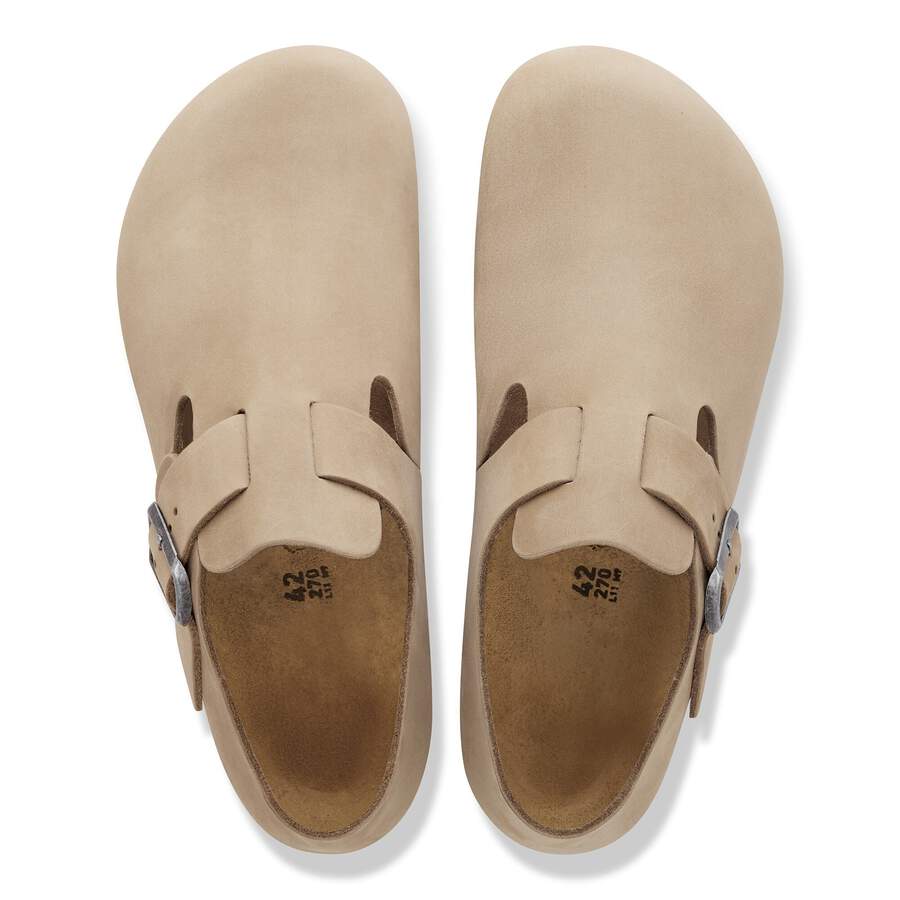 London Natural Leather Oiled - Tobacco Brown