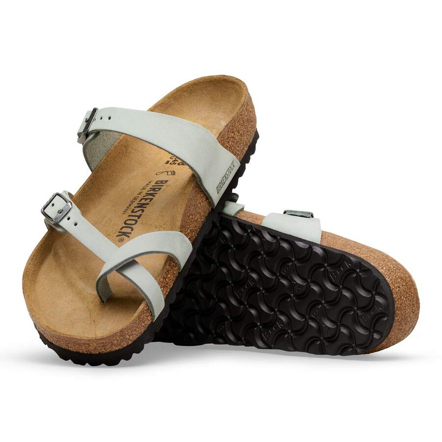 Mayari Nubuck Leather - Pure Sage