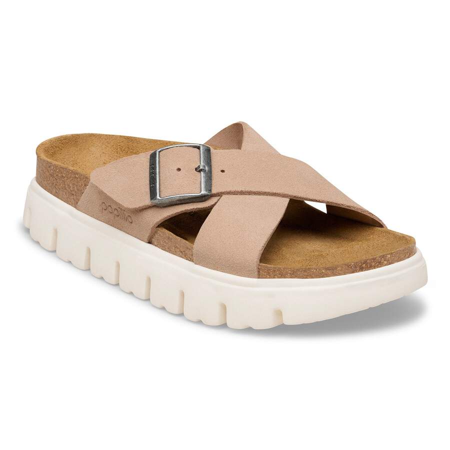 Siena PAP Chunky Suede Leather - Warm Sand