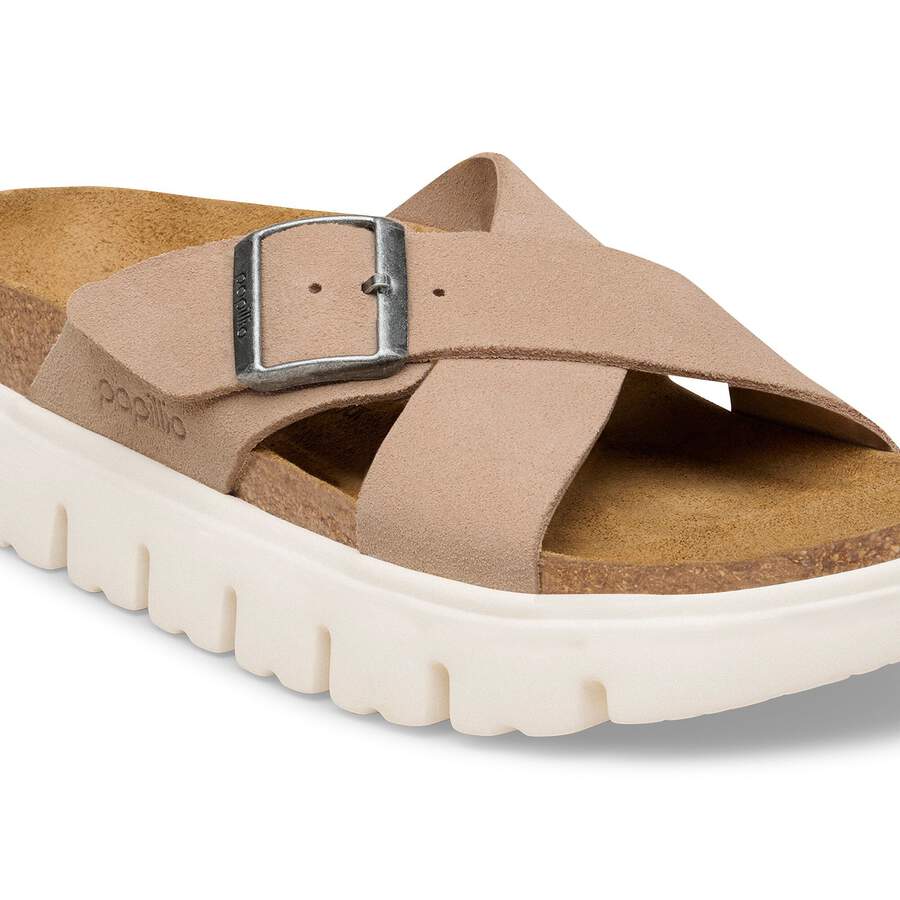 Siena PAP Chunky Suede Leather - Warm Sand