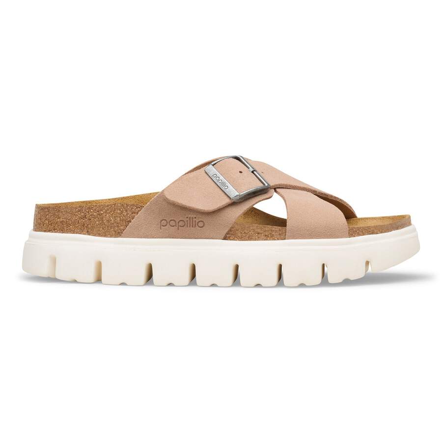 Siena PAP Chunky Suede Leather - Warm Sand