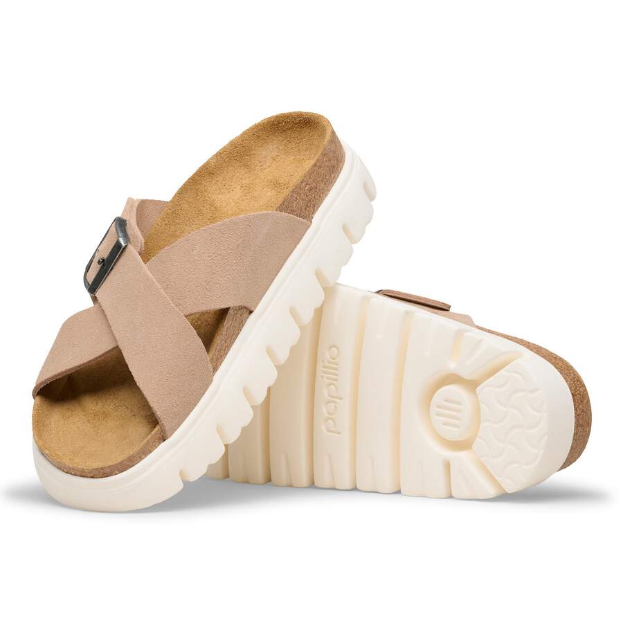 Siena PAP Chunky Suede Leather - Warm Sand