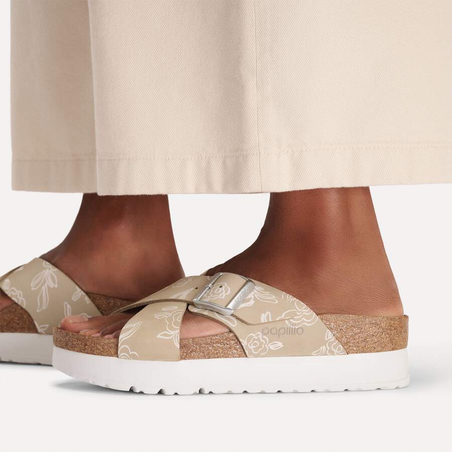 Siena PAP Flex Platform Nubuck Leather - Oyster Flower