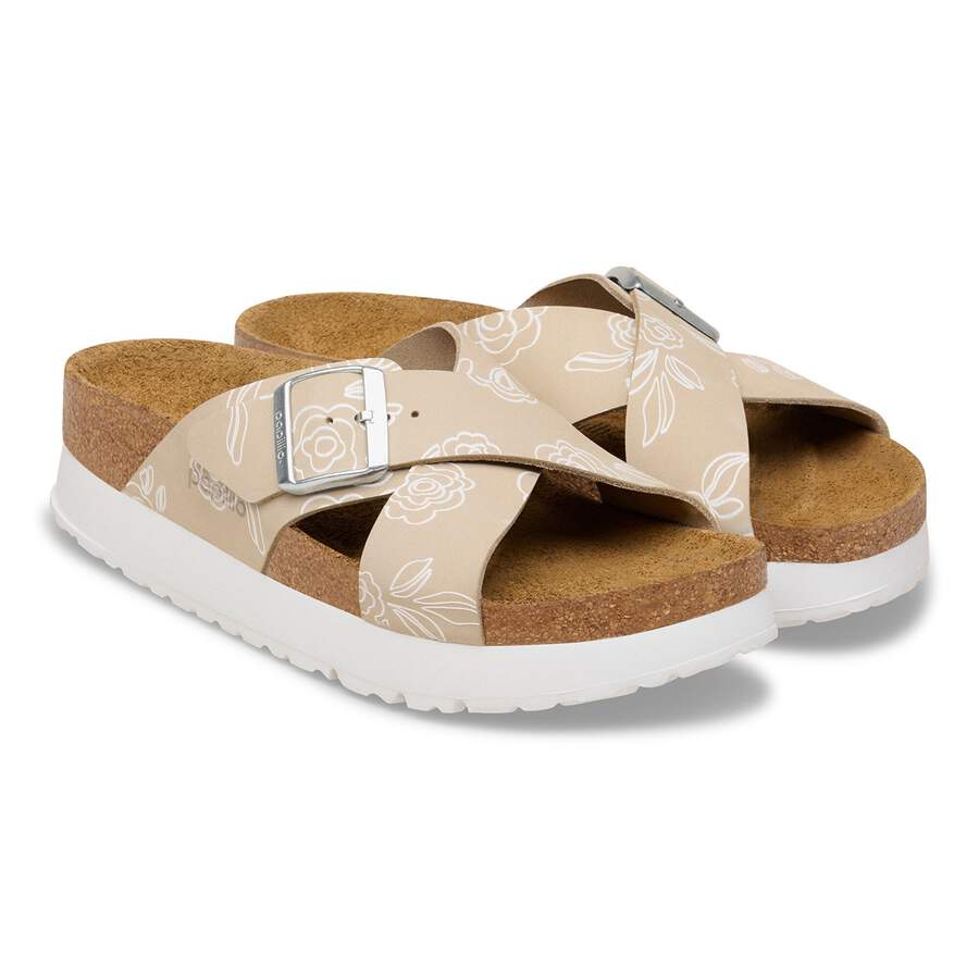 Siena PAP Flex Platform Nubuck Leather - Oyster Flower