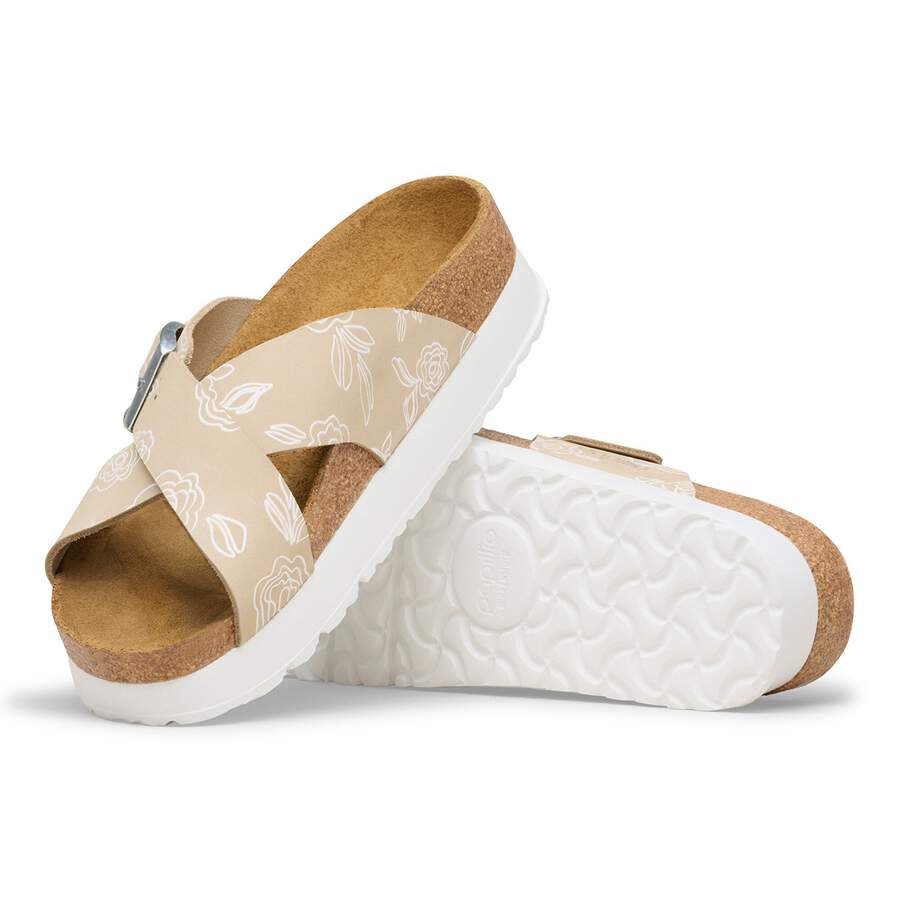 Siena PAP Flex Platform Nubuck Leather - Oyster Flower