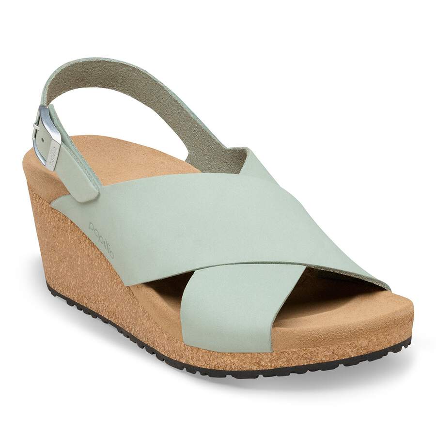 Samira Nubuck Leather - Pure Sage