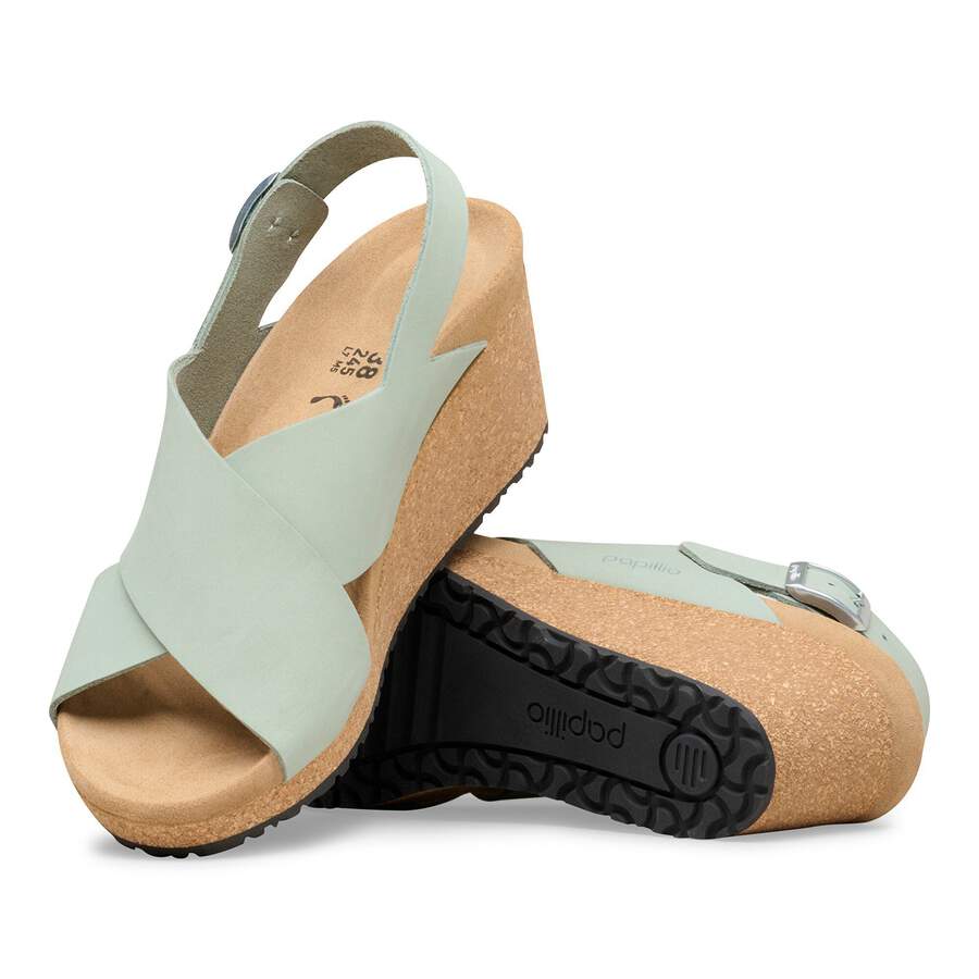 Samira Nubuck Leather - Pure Sage