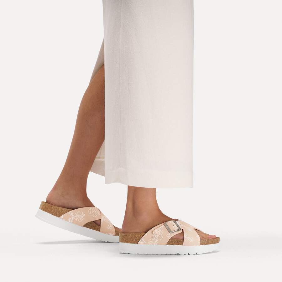 Siena PAP Flex Platform Nubuck Leather - Light Rose Flower