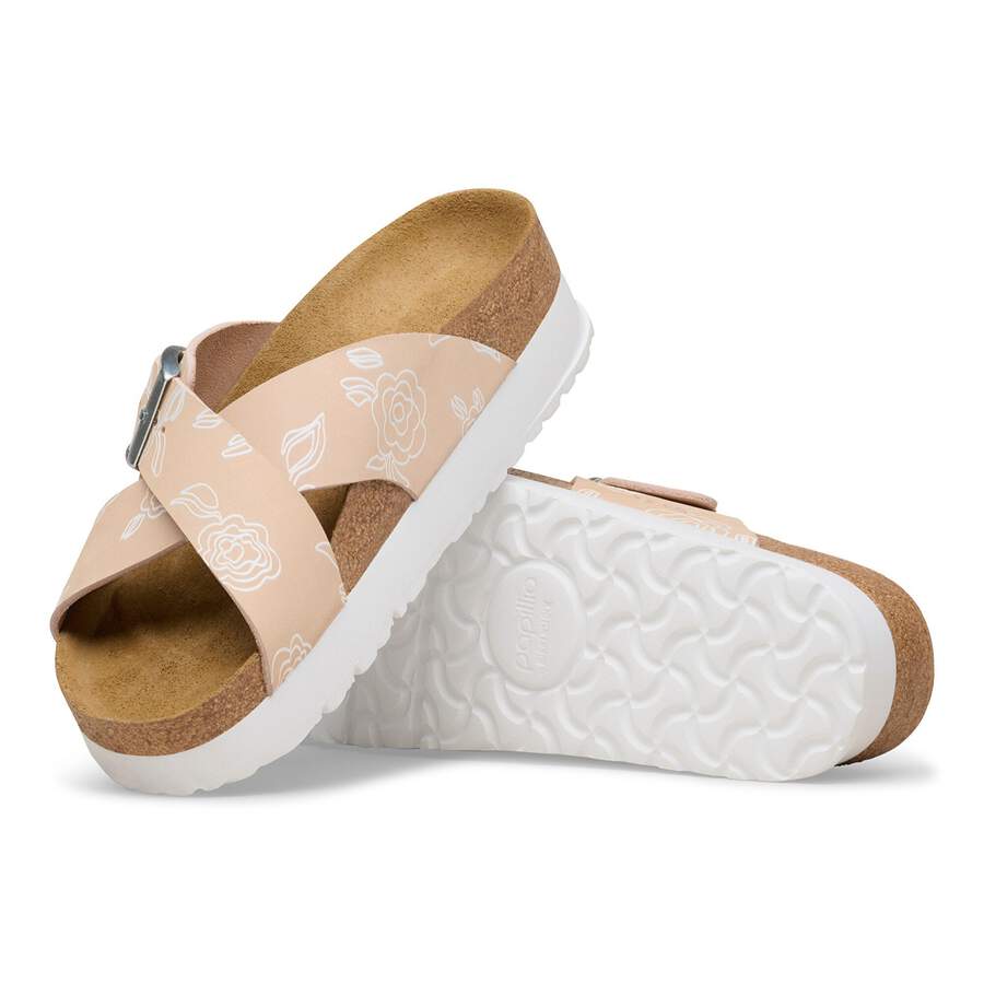 Siena PAP Flex Platform Nubuck Leather - Light Rose Flower