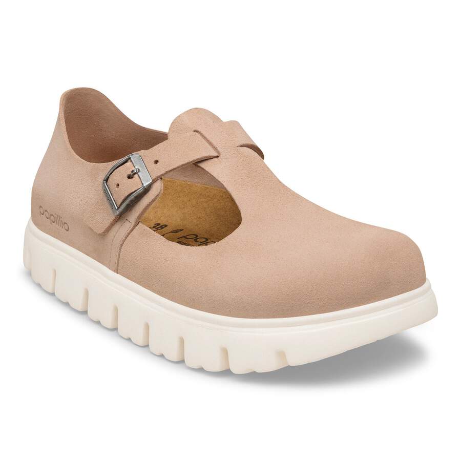Paris Chunky Suede Leather - Warm Sand