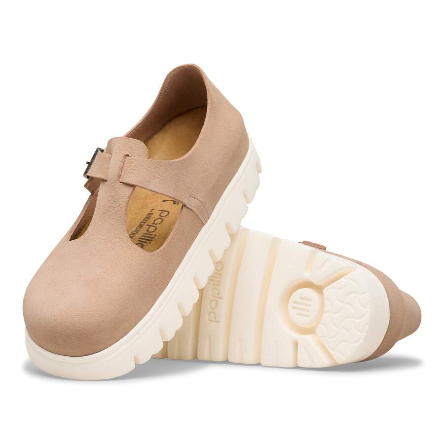 Paris Chunky Suede Leather - Warm Sand