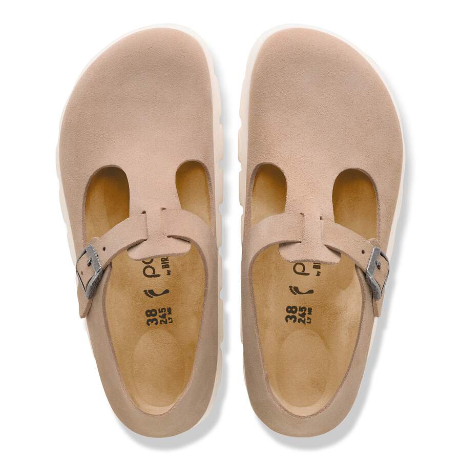 Paris Chunky Suede Leather - Warm Sand