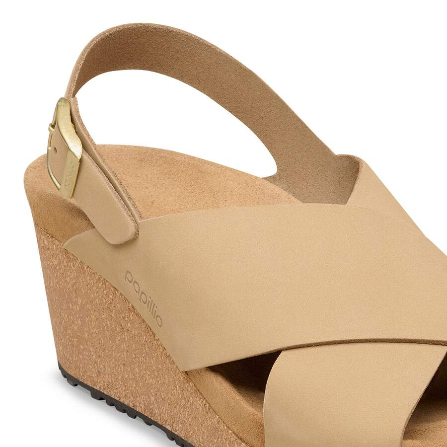 Samira Nubuck Leather - Sandcastle