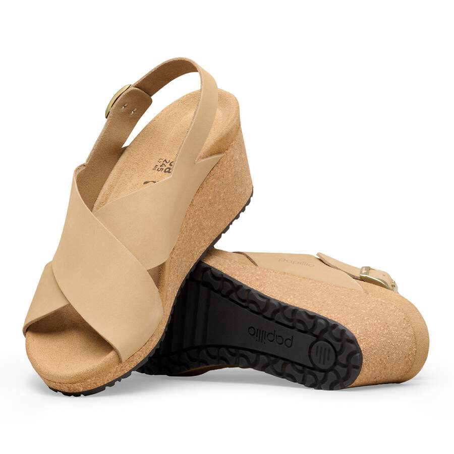 Samira Nubuck Leather - Sandcastle
