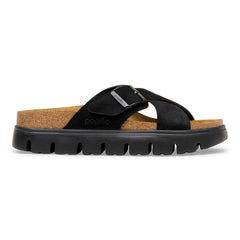 Siena PAP Chunky Suede Leather - Black