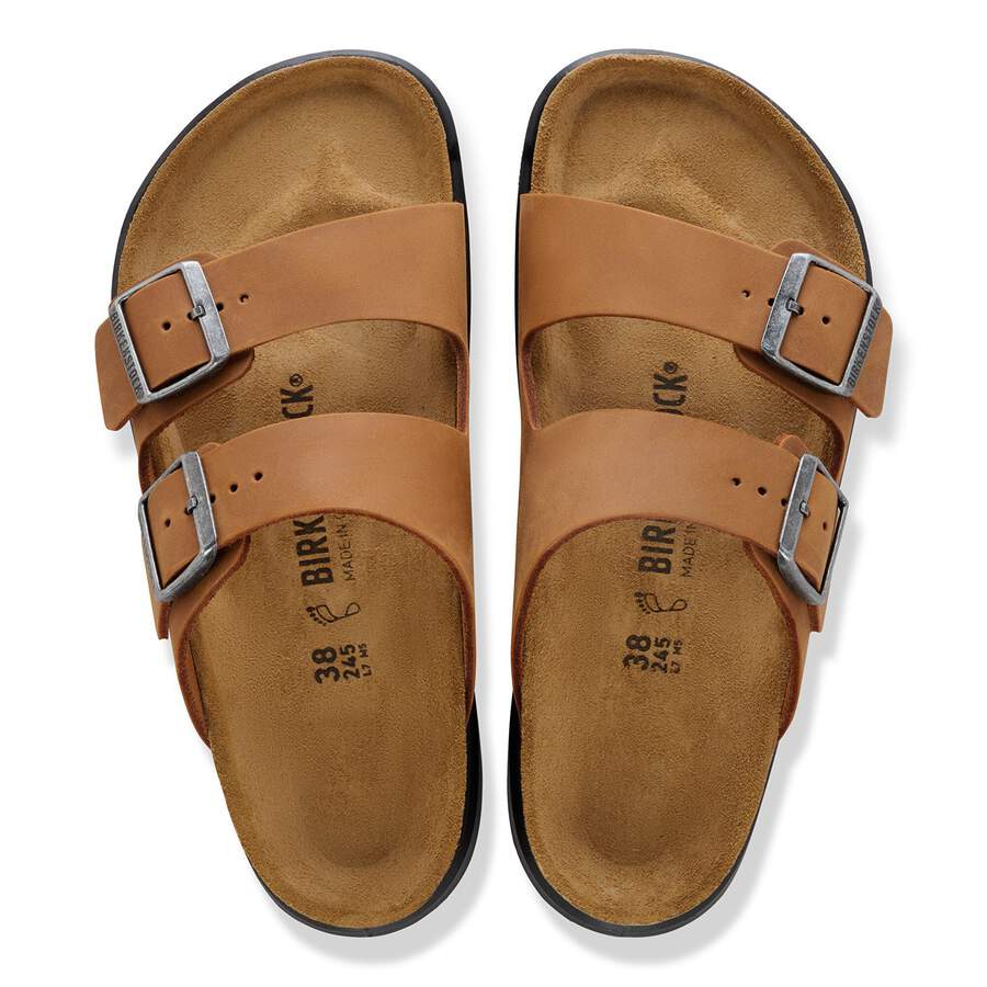 Arizona Crosstown Waxy Leather - Cognac
