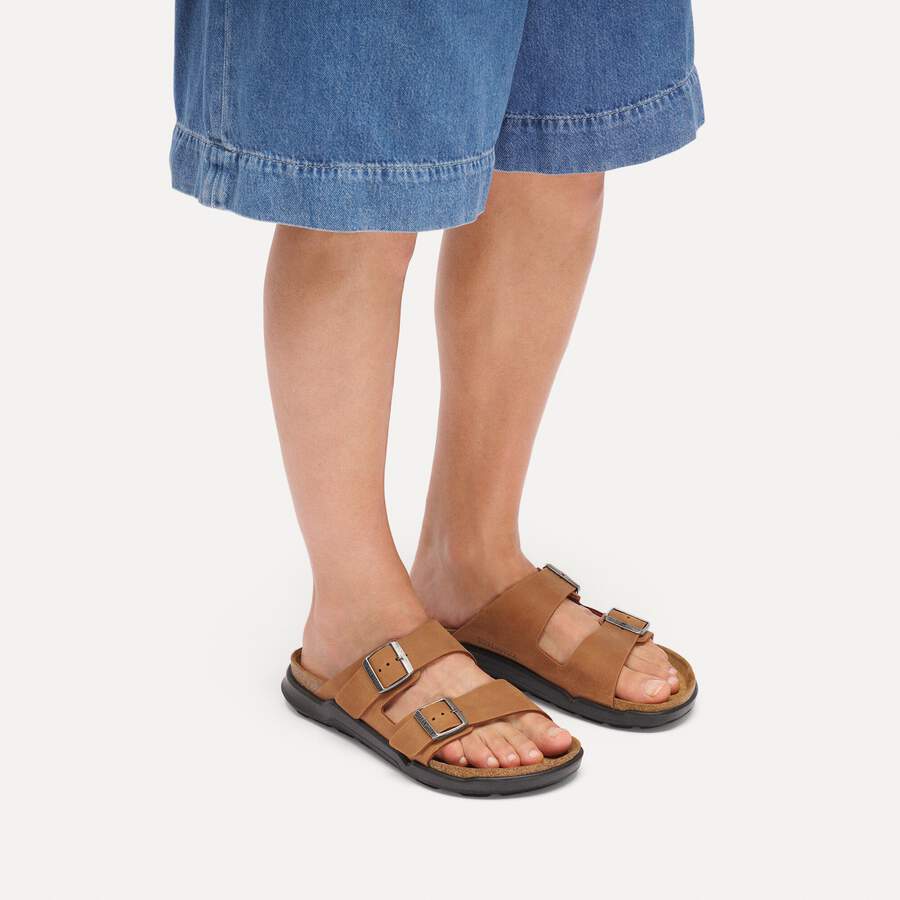 Arizona Crosstown Men Waxy Leather - Cognac