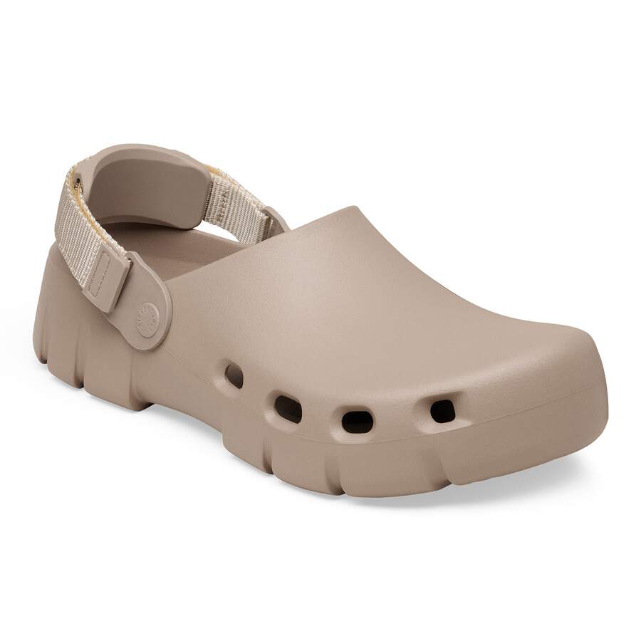 Birki Flow TEX EVA - Gray Taupe/Oyster