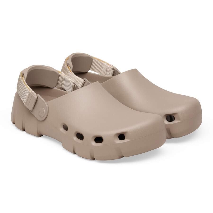Birki Flow TEX EVA - Gray Taupe/Oyster