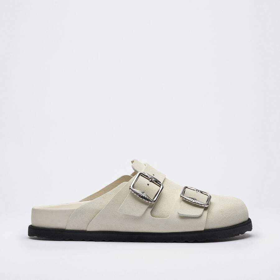 1774 222 West Suede Suede Leather - Cream