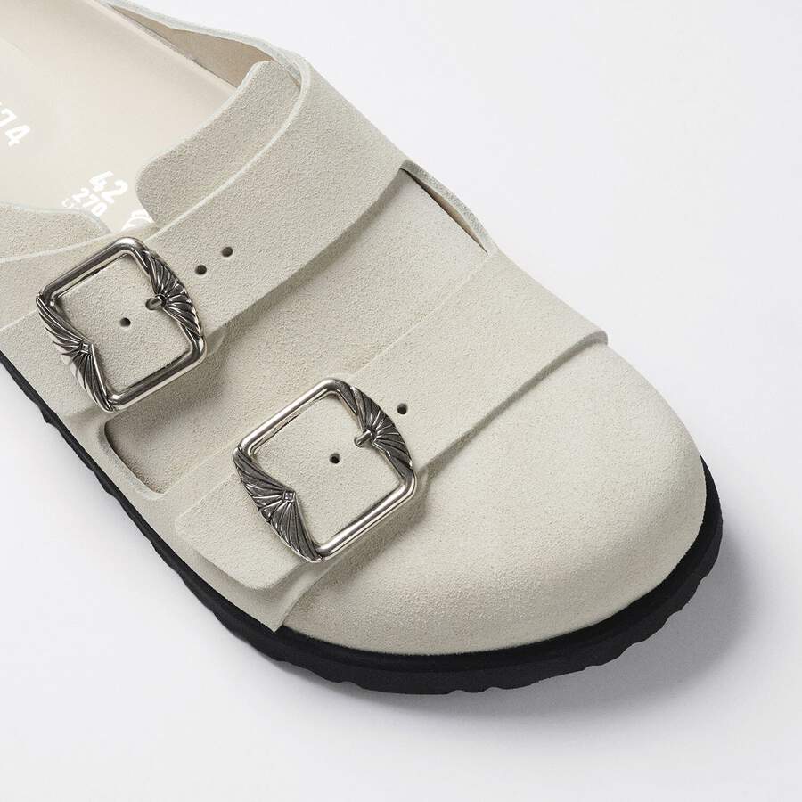 1774 222 West Suede Suede Leather - Cream