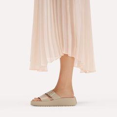 Almina Natural Leather - Oyster