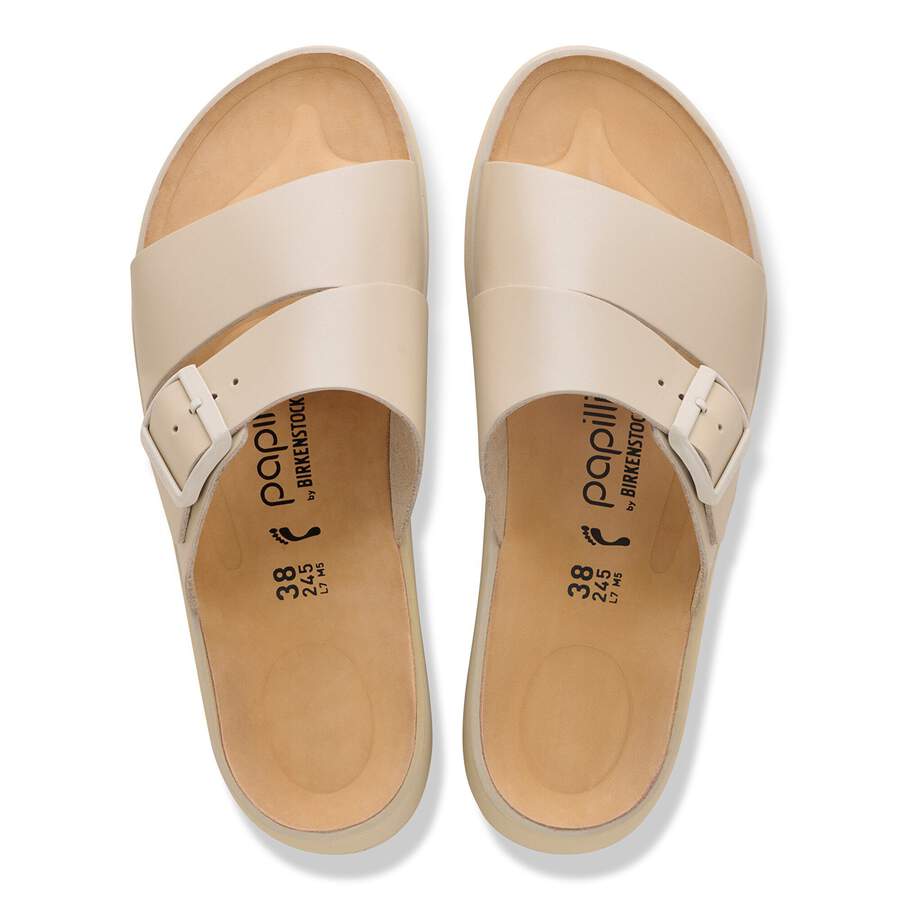 Almina Natural Leather - Oyster