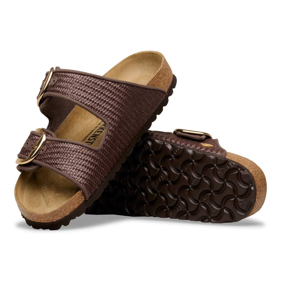 Arizona Big Buckle Raffia Textile - Raffia Carafe