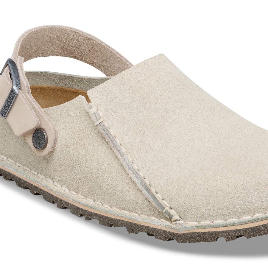Lutry Premium Suede Leather - Oyster