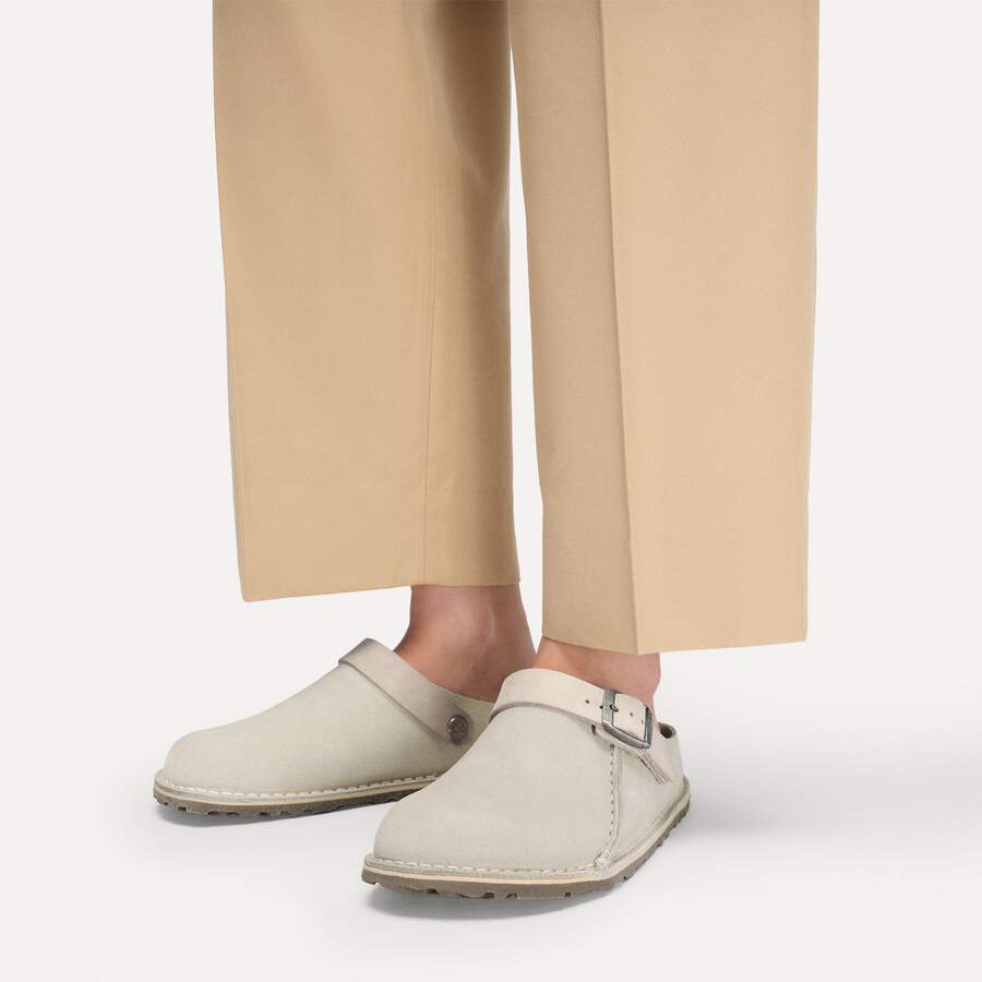 Lutry Premium Suede Leather - Oyster