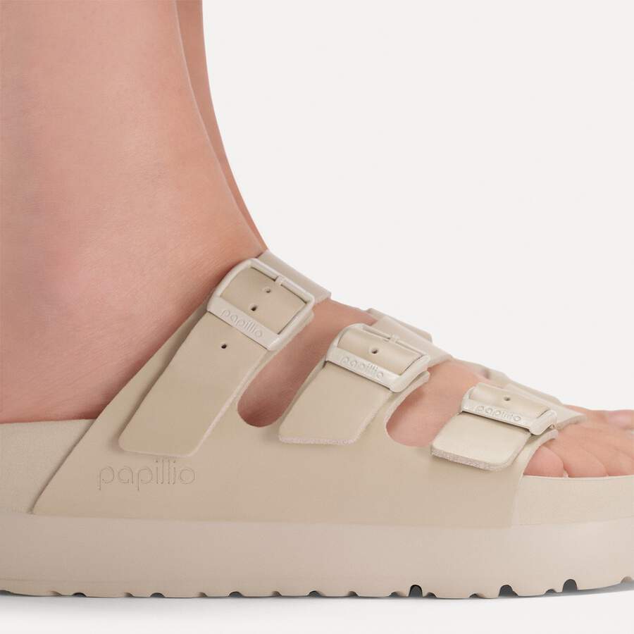 Florida III PAP Flex Platform Natural Leather - Oyster