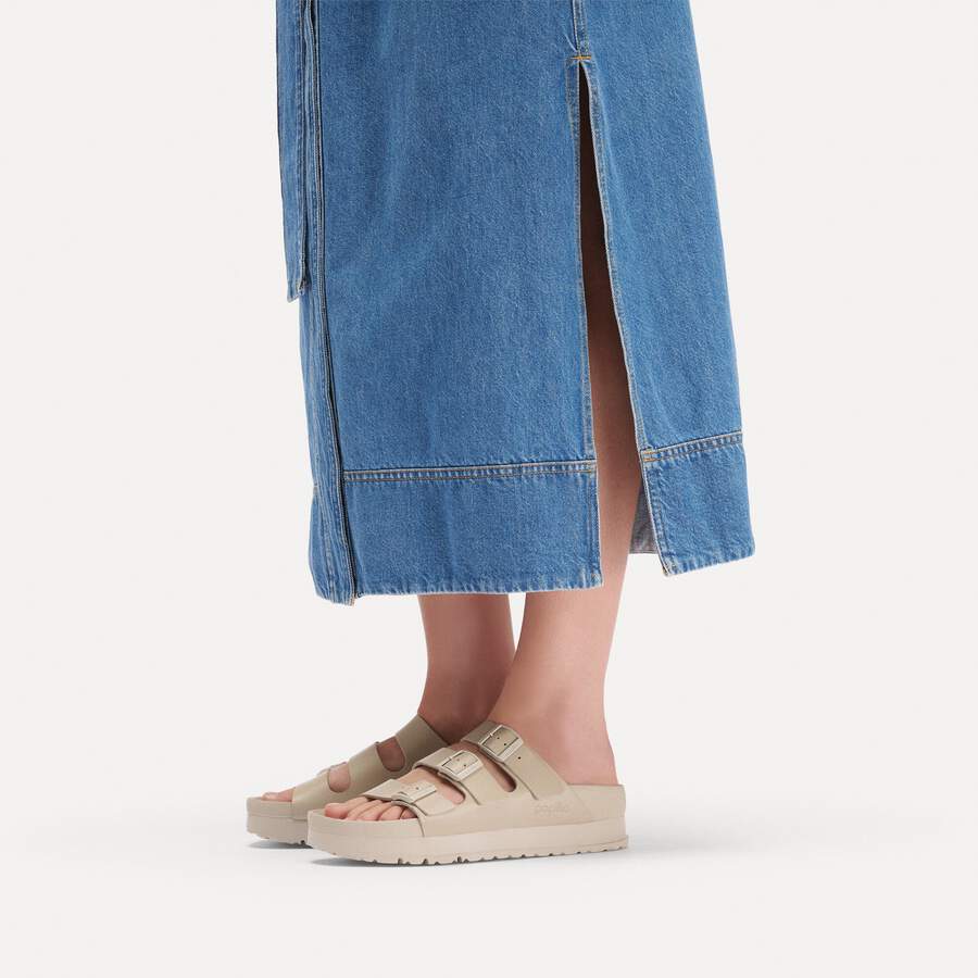 Florida III PAP Flex Platform Natural Leather - Oyster