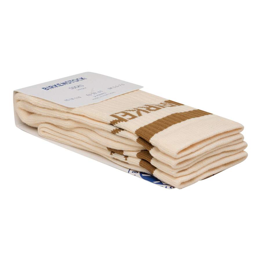 Cotton Crew 2 Pack Cotton/Polyamid/Elastane - Black/White