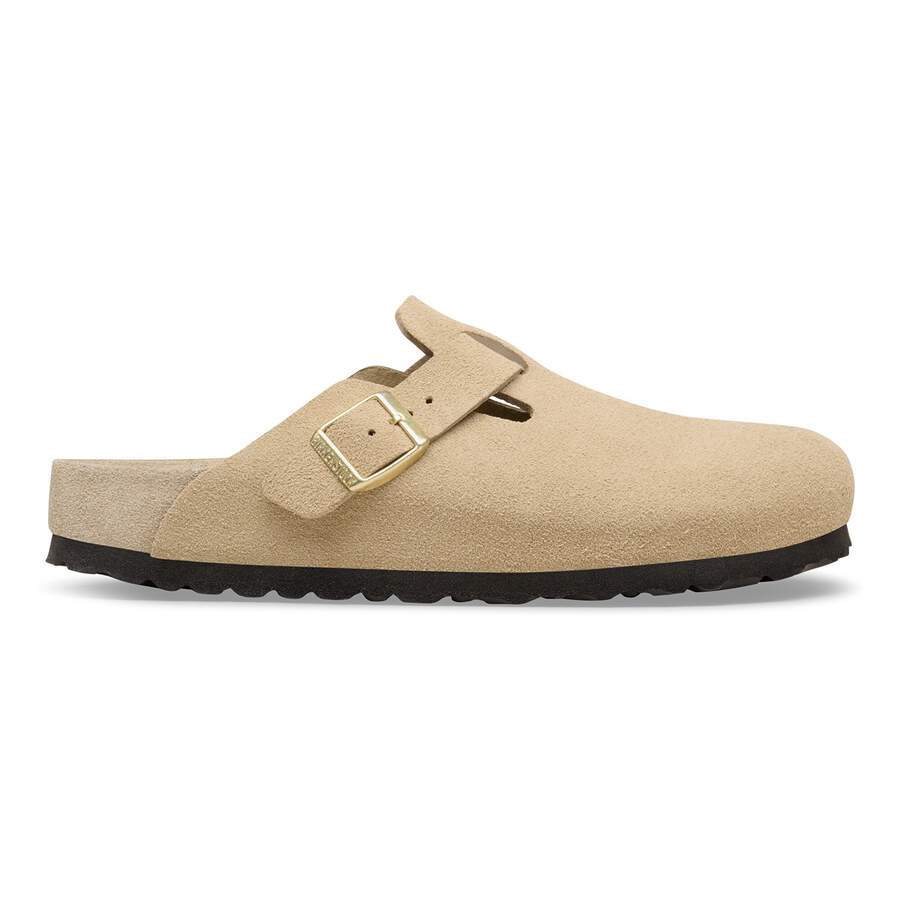 Boston Suede Leather - Taupe