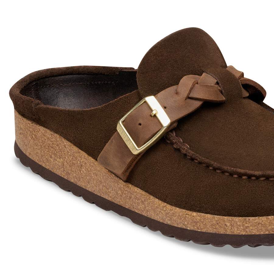 Buckley  Braided Suede Leather - Carafe