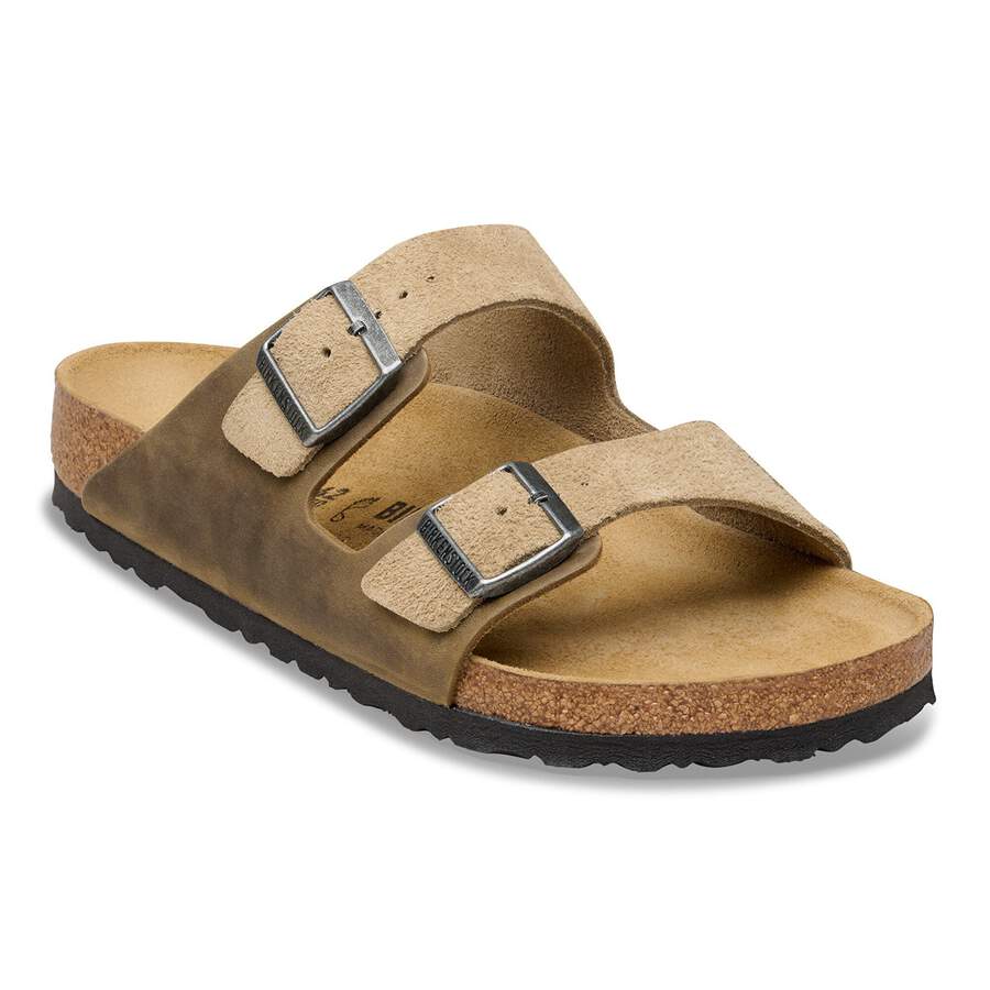 Arizona Mixed Leather - Faded Khaki