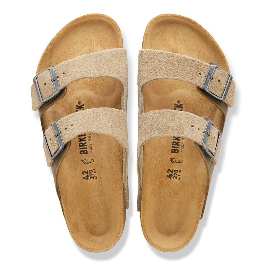 Arizona Mixed Leather - Faded Khaki