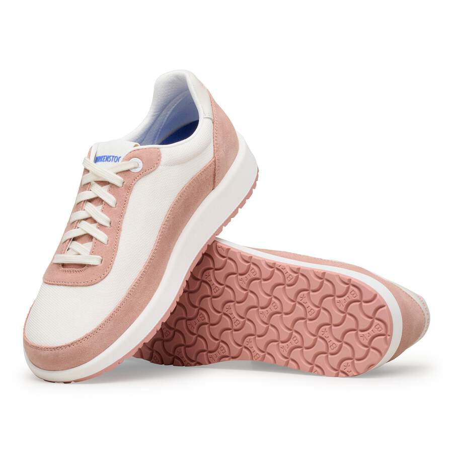 Honnef City Natural Leather/Textile - Pink Clay / Eggshell