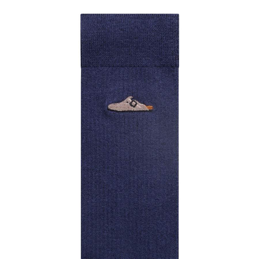 Cotton Ribbed Socks Cotton/Polyamid/Elastane - White