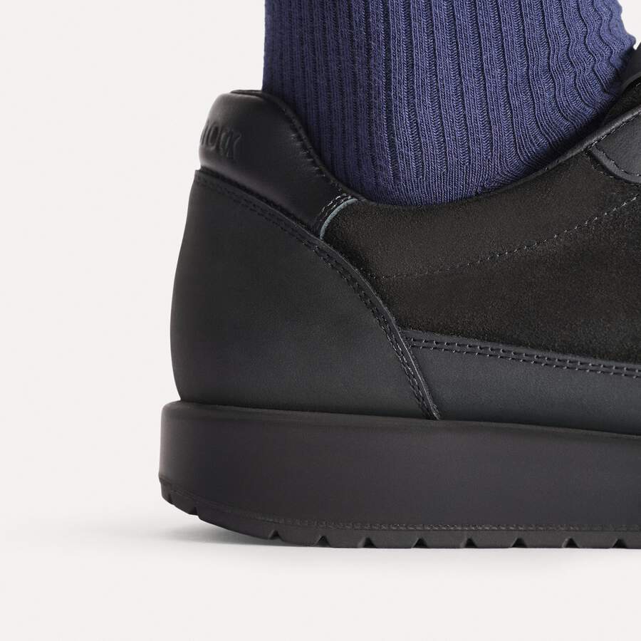 Honnef City Mixed Leather - Black