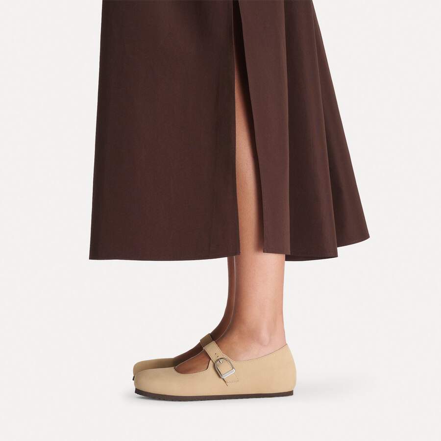 Santa Clarita Nubuck Leather - Sandcastle