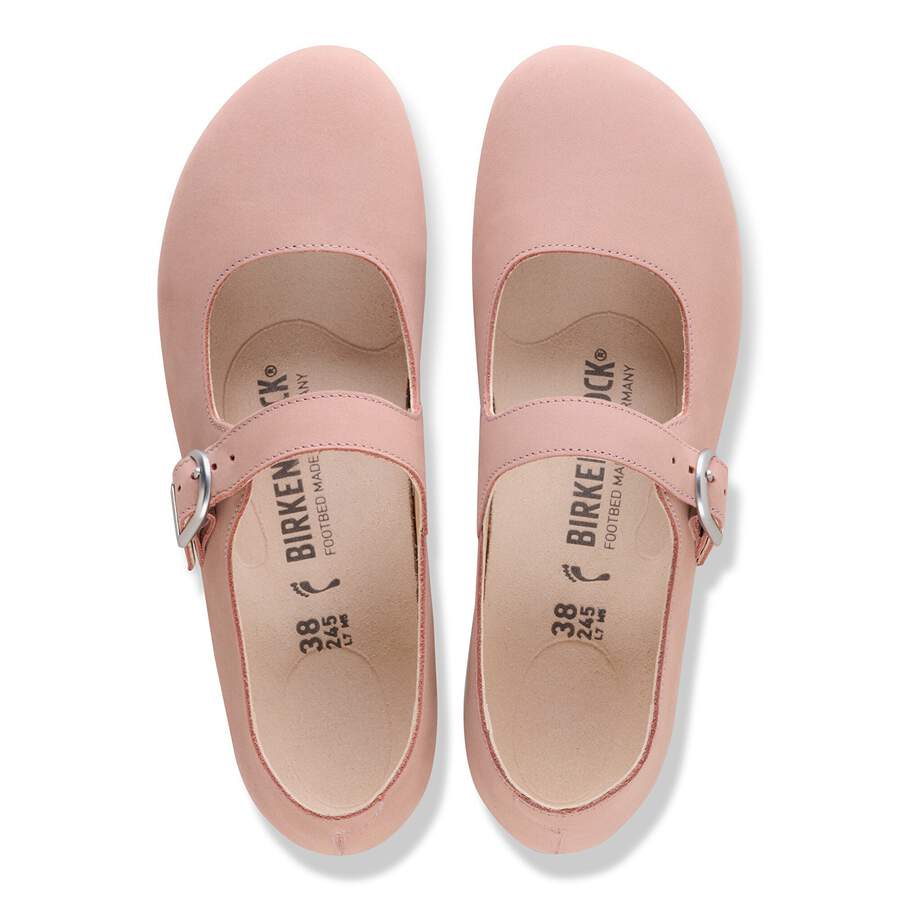 Santa Clarita Nubuck Leather - Pink Clay