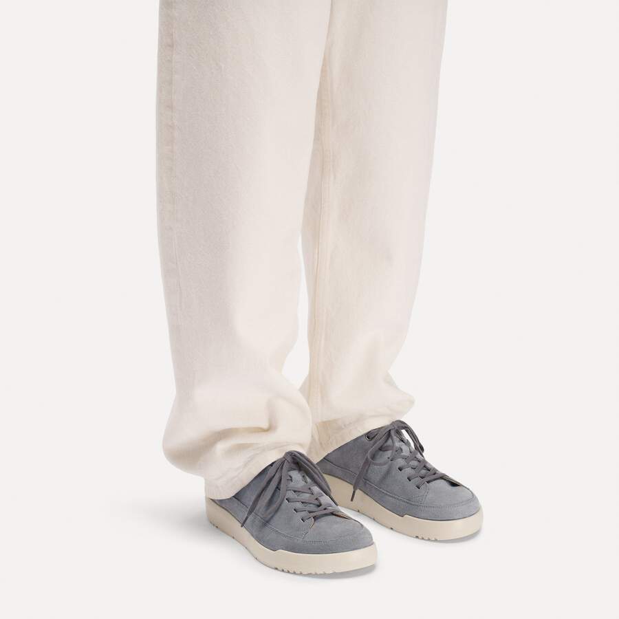Melbourne Suede Leather - Basalt Gray