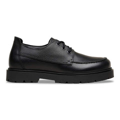 Highwood Moc Lace Low Natural Leather - Black