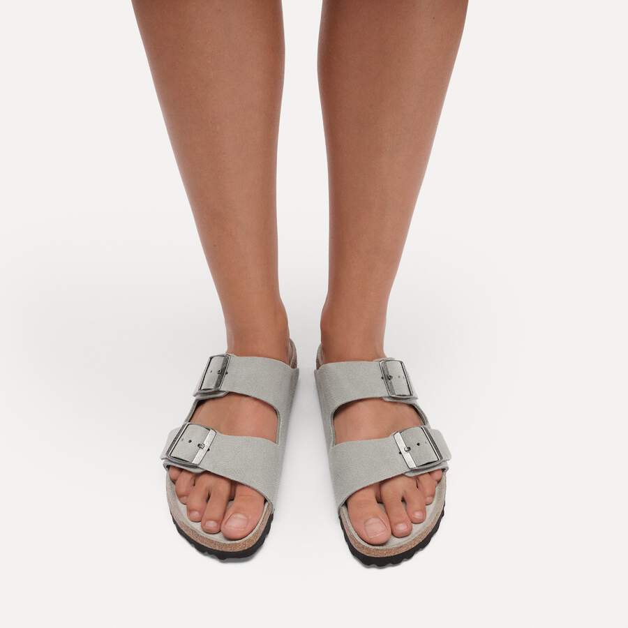 Arizona Soft Footbed Suede Leather - Pure Sage Tonal