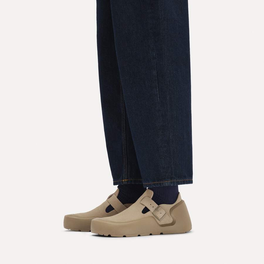 Reykjavik Nubuck Leather - Triple Taupe