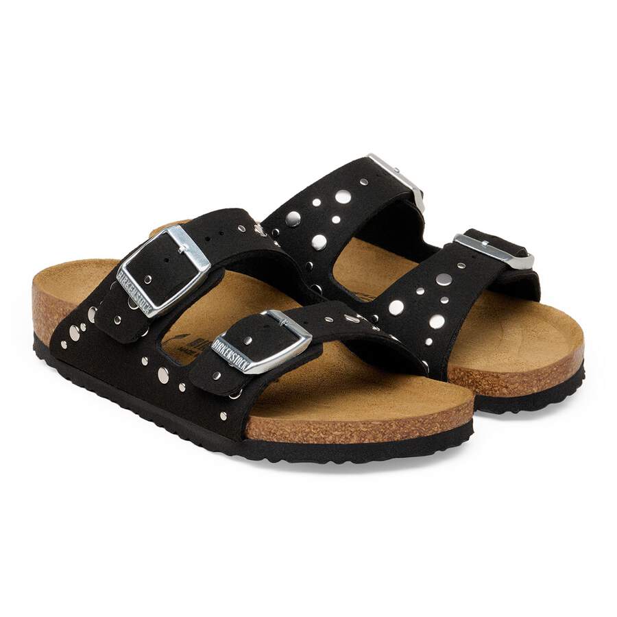 Arizona Rivet Border Kids Synthetik - Soft Birki Black