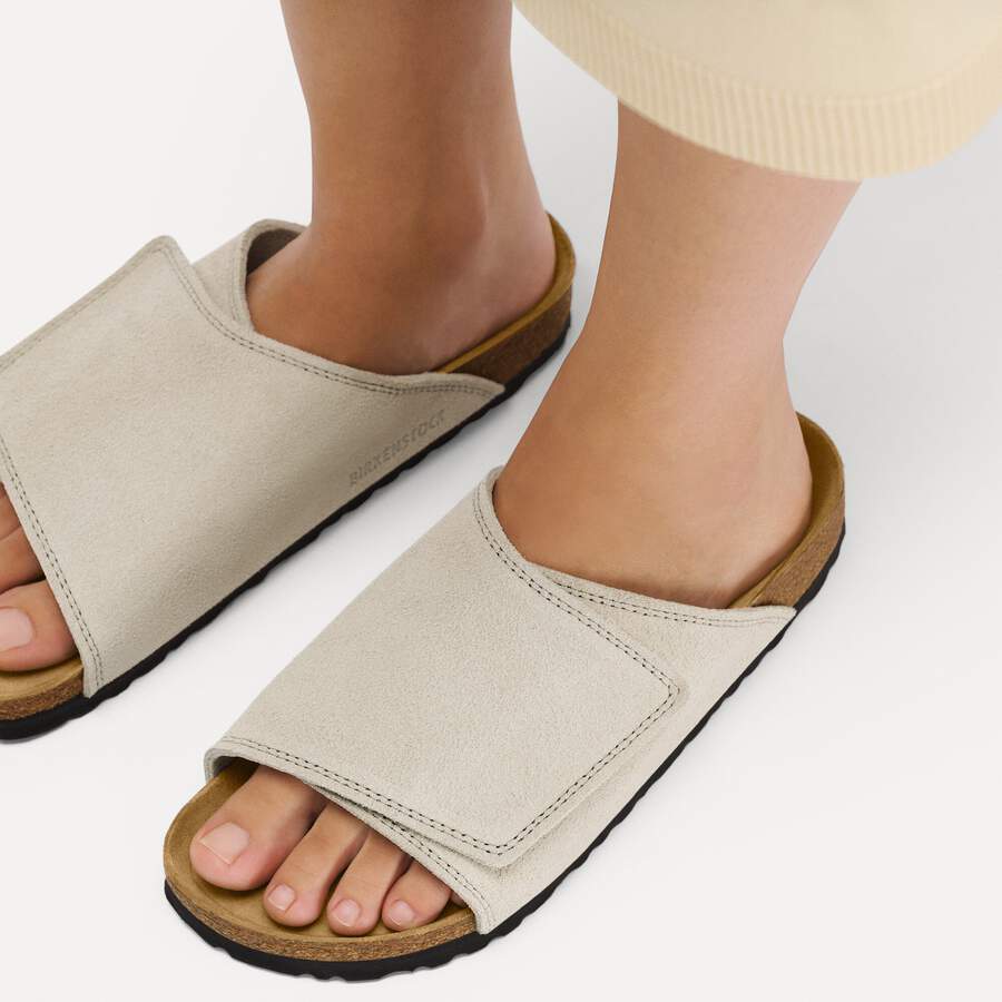 Solana Suede Leather - Oyster