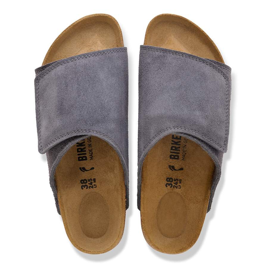 Solana Suede Leather - Charcoal